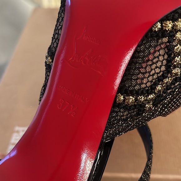 Christian Louboutin Twistissima 100mm size 37.5 - Picture 5 of 6